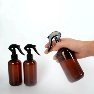 Venta al por mayor 100mL 200ml 500ml para botellas de plástico verde oscuro marrón claro para limpieza y aerosoles cosméticos directo de fabricación de Vietnam - Product Image 1