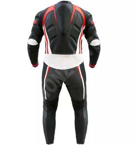 Traje de cuero de carreras de una y dos piezas para motocicleta, a granel - Product Image 2