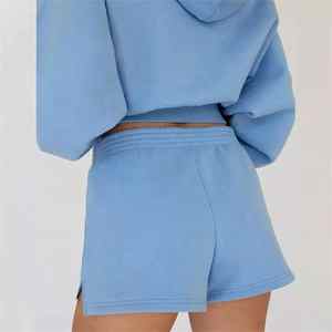 Sudaderas con Capucha de Algodón Suave Antiencogimiento para Mujer, Tallas Grandes, Ropa Deportiva Informal, Impresión Digital, Tinte Liso, 400g - Product Image 4