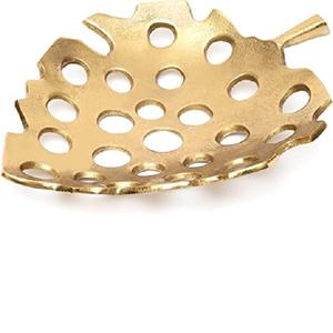 Plateau en métal Aluminium avec plateau de service alimentaire en Nickel poli pour Table à manger de cuisine plateau décoratif - Product Image 2