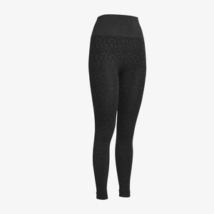 Pantalon de sport long pour femme, leggings de fitness en tissu extensible, taille haute, pour la gym, la course et l'entraînement - Product Image 4