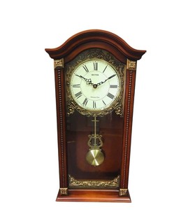 Reloj de Pared de Madera Grabado con Números Romanos, Minimalista, Ideal para la Sala de Estar, Diseño Decorativo - Product Image 4