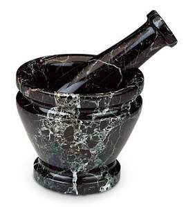 Diseño personalizado, superventas y fabricante de granito negro grande personalizado, mortero de farmacia nórdico con Maja Gran - Product Image 3