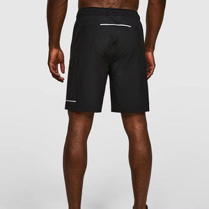 Pantalones cortos de gimnasio cómodos de secado rápido para hombres de alta calidad, pantalones cortos deportivos con bolsillo de correas, ropa de verano transpirable - Product Image 2