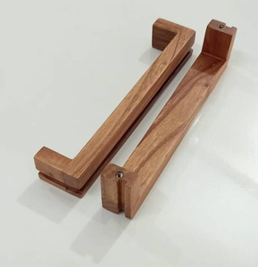 El último diseñador Perillas de madera Manija Armarios Cajones Manijas Proveedor al por mayor Perillas de madera - Product Image 2