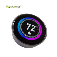 Equipo de Fitness Inteligente Wisecoco, Pantalla Inteligente con Perilla de Control de 1.28 Pulgadas, 240*240, Pantalla LCD Circular TFT Pequeña