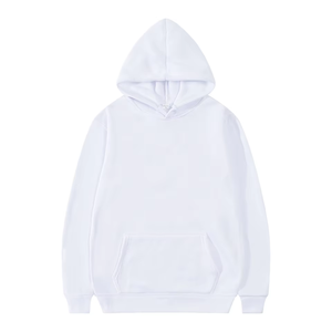 Sudadera con capucha deportiva de gran tamaño para hombre, sudadera holgada a la moda con logotipo personalizado Puff poliéster/algodón XS largo polar al por mayor - Product Image 5