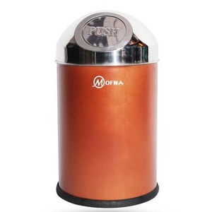 70 L Stainless Steel Dustbin Push Can Bin shopping mall public hand touch push cover garbage bin