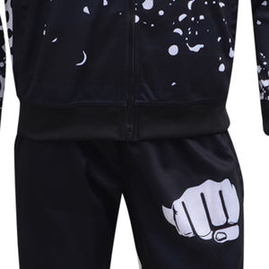 Active Wear Fabricant de survêtements en éponge française Ensemble de pantalons de survêtement et de sweat à capuche personnalisés Survêtements délavés à l'acide - Product Image 4