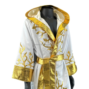 Bata de Entrada con Capucha para Boxeo de Campeonato, Vestido de Desfile, Proveedor de Equipo de Lucha de Calidad Premium - Product Image 5