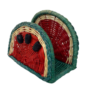 Rond de serviette double en rotin beige basique fait à la main Table de cuisine et porte-serviettes de mariage Offre Spéciale en gros à faible coût - Product Image 4