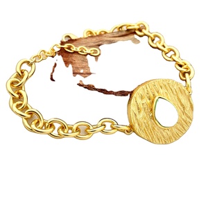 Gold plated Designer Handmade Gemstone <b>Bracelet</b> SKU7457 <b>women</b> bass for gift earring design fashion - Product Image 3