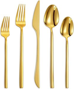 Couverts à pain au beurre Couverts en acier inoxydable Fournitures de restaurant Ensemble de couverts de luxe décoratifs pour fête de mariage - Product Image 2
