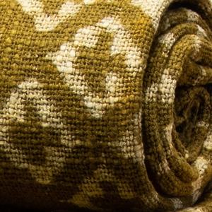 New Collection Wholesale Luxury Green Block Printed Pure Cotton Soft <b>Blanket</b> <b>Throw</b> For Sofa and Bedding - Product Image 2