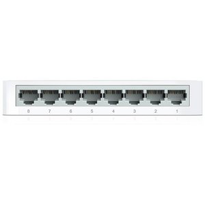 <b>8</b>-<b>Port</b> Fast Ethernet <b>Switch</b> TL-SF1008D White and Grey 100Base-TX - Product Image 6