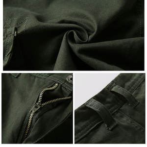 Diseña tu propio logotipo Totalmente personalizado Impreso Venta al por mayor Casual Tendencia Hombres Chino Bermudas para hombres - Product Image 4