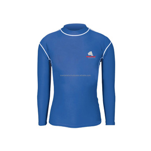 Rashguard de compression respirant à manches longues pour entraînement BJJ Jiu Jitsu, en polyester, coupe ajustée, personnalisé en usine - Product Image 4