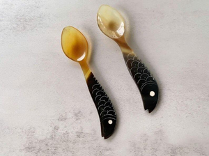 Cuchara de Cuerno Decorativa Hecha a Mano Más Vendida para Restaurantes u Hoteles y Uso de Servicio Disponible en Oferta desde India - Product Image 2