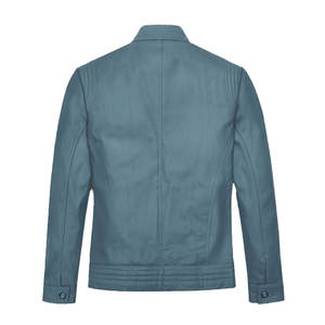 Chaqueta Bomber Casual de Cuero Vacuno Auténtico, Estilo Vintage Limitado, Cierre de Cremallera Grueso para Invierno, Chaqueta de Cuero para Hombre 2026 - Product Image 2