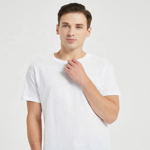 เสื้อยืดผ้าฝ้ายสีขาวคอกลมสำหรับผู้ชายเสื้อยืดผ้าฝ้ายสีขาวคอกลมลำลอง150gsm การเลือกตั้ง - Product Image 4
