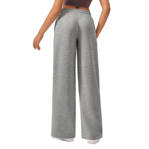 Women's Autumn Winter Breathable Eco-Friendly Fleece Jogger <b>Track</b> Pants Drawstring Closure Formal Style Polyester/Cotton - Product Image 2