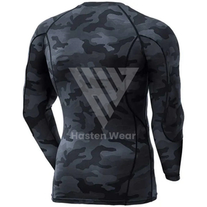 Camisetas de Compresión Deportivas con Estampado de Camuflaje Completo por Sublimación, Personalizables con Marca, Capa Base Multiusos - Product Image 5