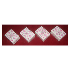Gorgeous Rectangular Shape Box for Ring and Jewelry <b>Boxes</b> Beautiful <b>Floral</b> Mother of Pearl Marble Jewelry <b>Boxes</b> - Product Image 1