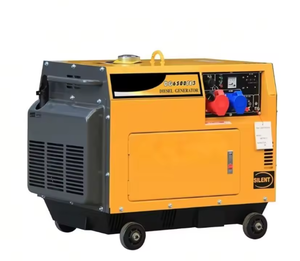 Générateur diesel silencieux insonorisé 5kW 12kVA 10kVA 8kVA 6kVA 50/60Hz DC pour centrale électrique de secours – Ventes directes usine - Product Image 1