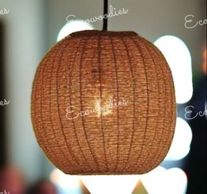 Lampe suspendue décorative en bois antique élégante pour salon et maison Lampe suspendue à led en bambou Lampe suspendue au design créatif - Product Image 6