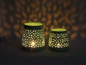 Porte-bougie Votive t-light en fer de haute qualité, porte-bougie vide, pot de bougie, Festival, Occasion, décoration Votive fantaisie - Product Image 3