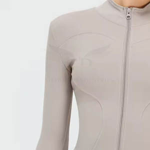 Lightweight Breathable Quick Dry <b>Gym</b> Running <b>Jacket</b> for Men and Women Full Zip Activewear Fitness <b>Jacket</b> for Autumn Season - Product Image 5