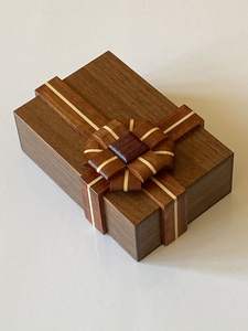 Cadeaux islamiques Mosquée du croissant Sadaquah Box Ramadan Tirelire en bois Eid Mubarak avec comptoir - Product Image 5