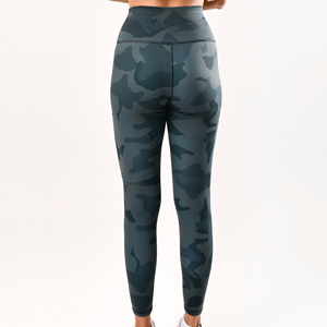 High Waist Knitted <b>Compression</b> <b>Leggings</b> <b>Women</b> Quick Dry Gym Fitness Running Jogger Yoga Workout Comfort Wear Breathable - Product Image 4