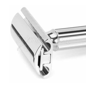 Afeitadora de seguridad ecológica con cuchillas reemplazables, logotipo personalizado y mango resistente - Product Image 5