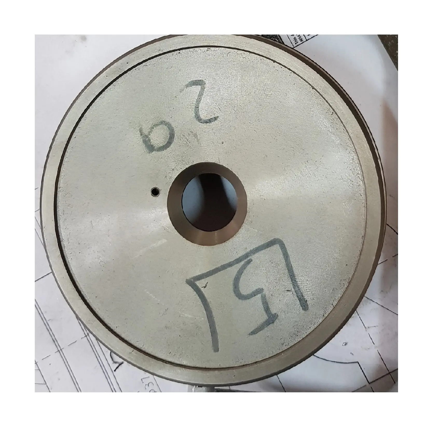 Material de rodillo de acero SKD11/SCM440 Volumen Tratamiento térmico 55-60HRC Tamaño variado Equipo industrial pesado