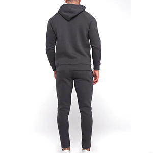 Conjuntos Deportivos Unisex de Invierno, Ropa Deportiva de Manga Larga con Cierre Completo, Forro Polar Grueso, 100% Algodón, Transpirable y de Secado Rápido - Product Image 4