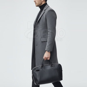 Custom Logo Men Woolen Overcoat Best Selling High Quality Breathable Eco-Friendly Quick <b>Dry</b> for Sale - Product Image 2