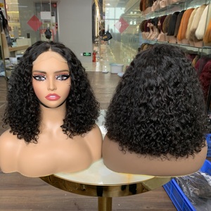 <b>Short</b> Fashion Luxury Curl <b>Wig</b>, 4x4 Lace 14 Inch Vietnamese SDD Hair, Breathable Wear, Plenty Of Color Choices For Ladies - Product Image 3