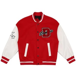Vente en gros de vestes universitaires parka d'été vierge, nouvelle mode, veste universitaire d'hiver, veste Letterman personnalisée pour hommes - Product Image 4