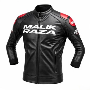 Fabricant de vestes de moto en cuir de conception européenne personnalisée, fourniture de logos, de couleurs et de tailles personnalisés - Product Image 5