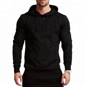 Haut de gamme à prix de gros : Sweat à capuche sans manches pour homme, 100 % coton molletonné, respirant, brodé, coupe ample - Product Image 1