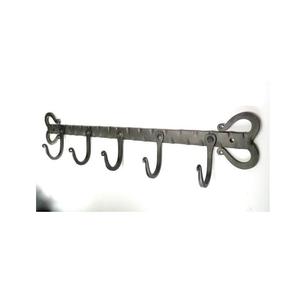 Crochet mural en métal forgé à la main, nouveau support mural en métal pour suspendre des objets et des vêtements, nouveau crochet mural et cintre - Product Image 6