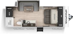 F-o-r-e-s-t R-i-v-e-r W-o-l-f P-u-p 16PF d'occasion 2022 - Product Image 2