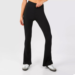 กางเกงขนแกะขาบานสำหรับผู้หญิงมีบริการ OEM - Product Image 6