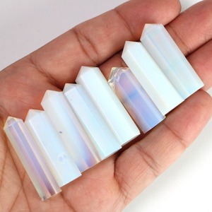 Portalápices de Piedras Preciosas Pulidas a Mano de Primera Calidad al por Mayor, Opalita con Propiedades Metafísicas, Coleccionables de Arte, Ágata MUNTAHA - Product Image 2