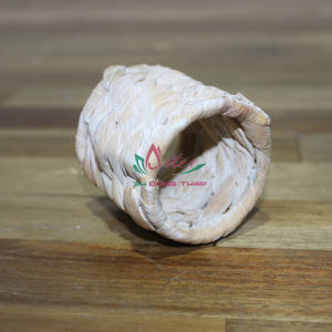 Haute Qualité Moderne Écologique À La Main Jacinthe D'eau Serviette Anneau Napperon Matériau Naturel pour Table À Manger Restaurant - Product Image 2