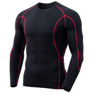 BRODA SPORTS Vêtements de sport confortables, respirants, durables, à séchage rapide, pour l'entraînement et la compétition, Rash Guard, vêtements de sport à transfert thermique, complets - Product Image 1