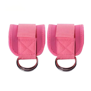 Correas de tobillo de neopreno y PU con logotipo personalizado de alta calidad para entrenamientos de seguridad y fitness en máquinas de cable de gimnasio - Product Image 1