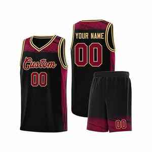 Conjunto de uniforme de baloncesto de verano personalizable para hombre, camiseta de entrenamiento deportivo transpirable, estampado de logotipo, opciones de talla grande para la universidad - Product Image 2