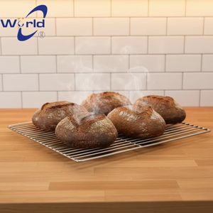 Disposable Stainless Steel Korean BBQ <strong>Grill</strong> Pan Expanded Crimped Wire Net Mesh Roast Chicken Woven Technique Welding Processing - Product Image 3